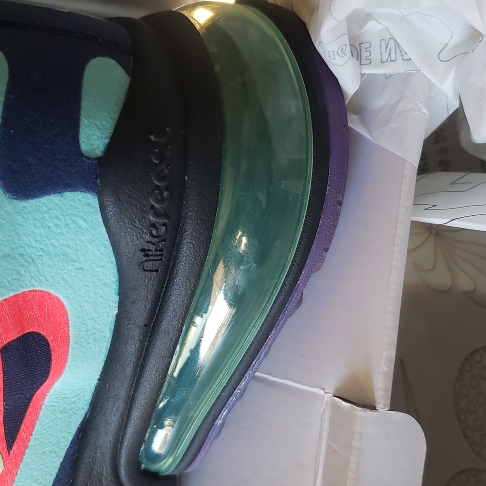 Nike Air Max 270 React Customized Sneakers Size 6.5 - Picture 12 of 14